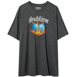 Torrid Size 3 Sublime Oversized Fit Cotton Tunic Tee Shirt Plus Size 3X or 22-24